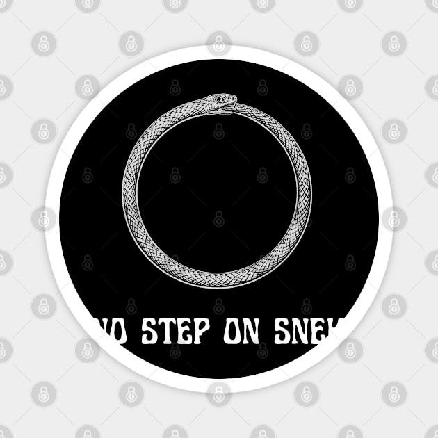 No Step On Snek Magnet by Syntax Wear